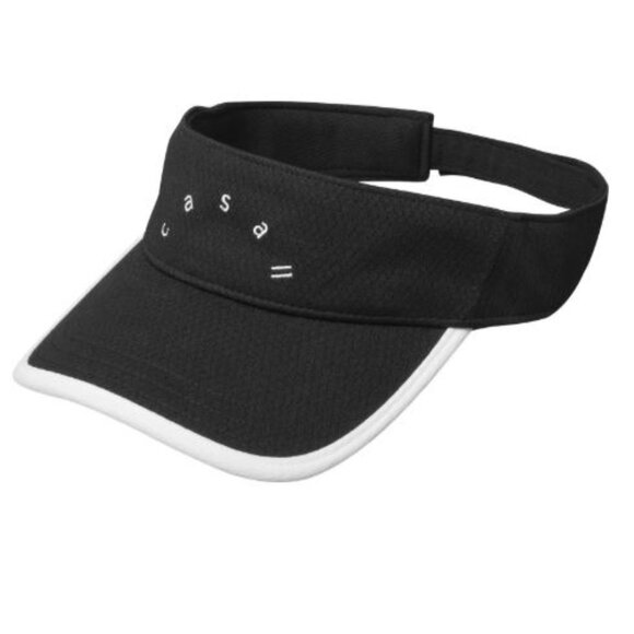 Casall Accessories - Casall Women's Court Visor Black /White Tennis Golf Hat